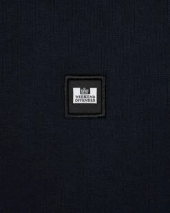 Weekend Offender Vega Sweatshirt Navy/Blue House Check -Warm Knit Wear Sales SWAW2312 VEGA NAVY BLUE CHECK 0213