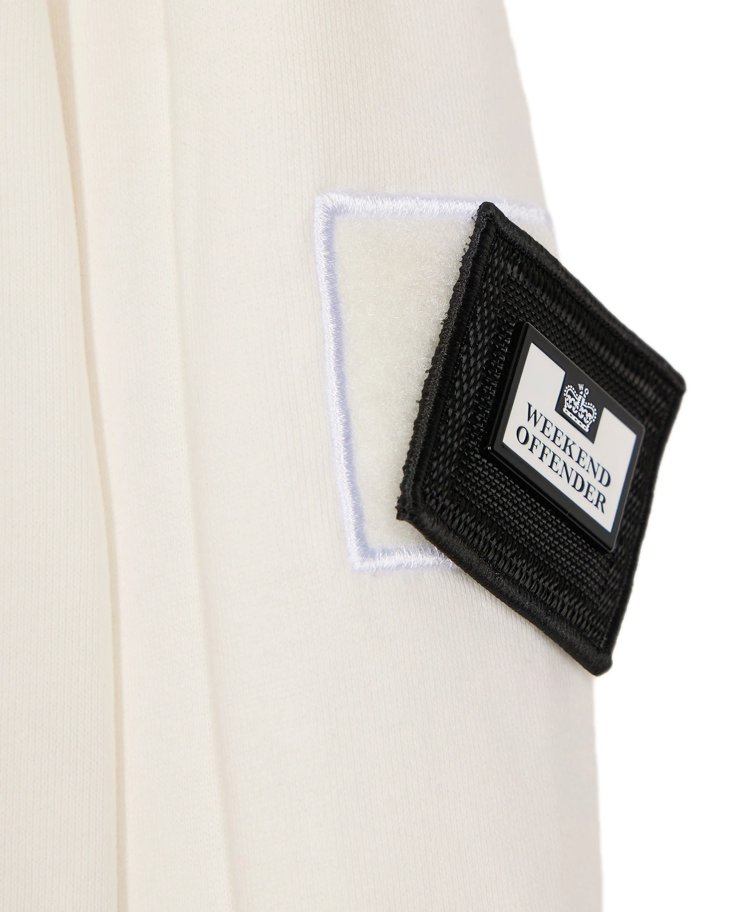 Weekend Offender Adiel Mesh Pocket Sweatshirt Winter White 7 Weekend Offender Adiel Mesh Pocket Sweatshirt Winter White - Image 7