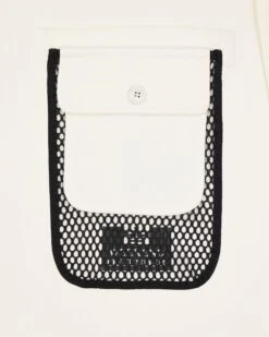 Weekend Offender Adiel Mesh Pocket Sweatshirt Winter White 15 Weekend Offender Adiel Mesh Pocket Sweatshirt Winter White -Warm Knit Wear Sales SWAW2316 ADIEL WINTER WHITE 4053