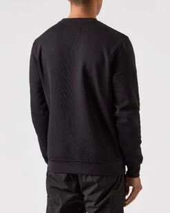 Weekend Offender Avery Sweatshirt Black -Warm Knit Wear Sales SWAW2317 AVERY BLACK 0283 MODEL