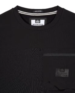 Weekend Offender Avery Sweatshirt Black -Warm Knit Wear Sales SWAW2317 AVERY BLACK 7026 NEW