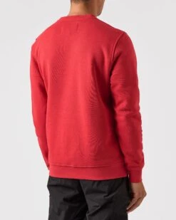 Weekend Offender Avery Sweatshirt Scarlet Red -Warm Knit Wear Sales SWAW2317 AVERY SCARLET 0267 MODEL