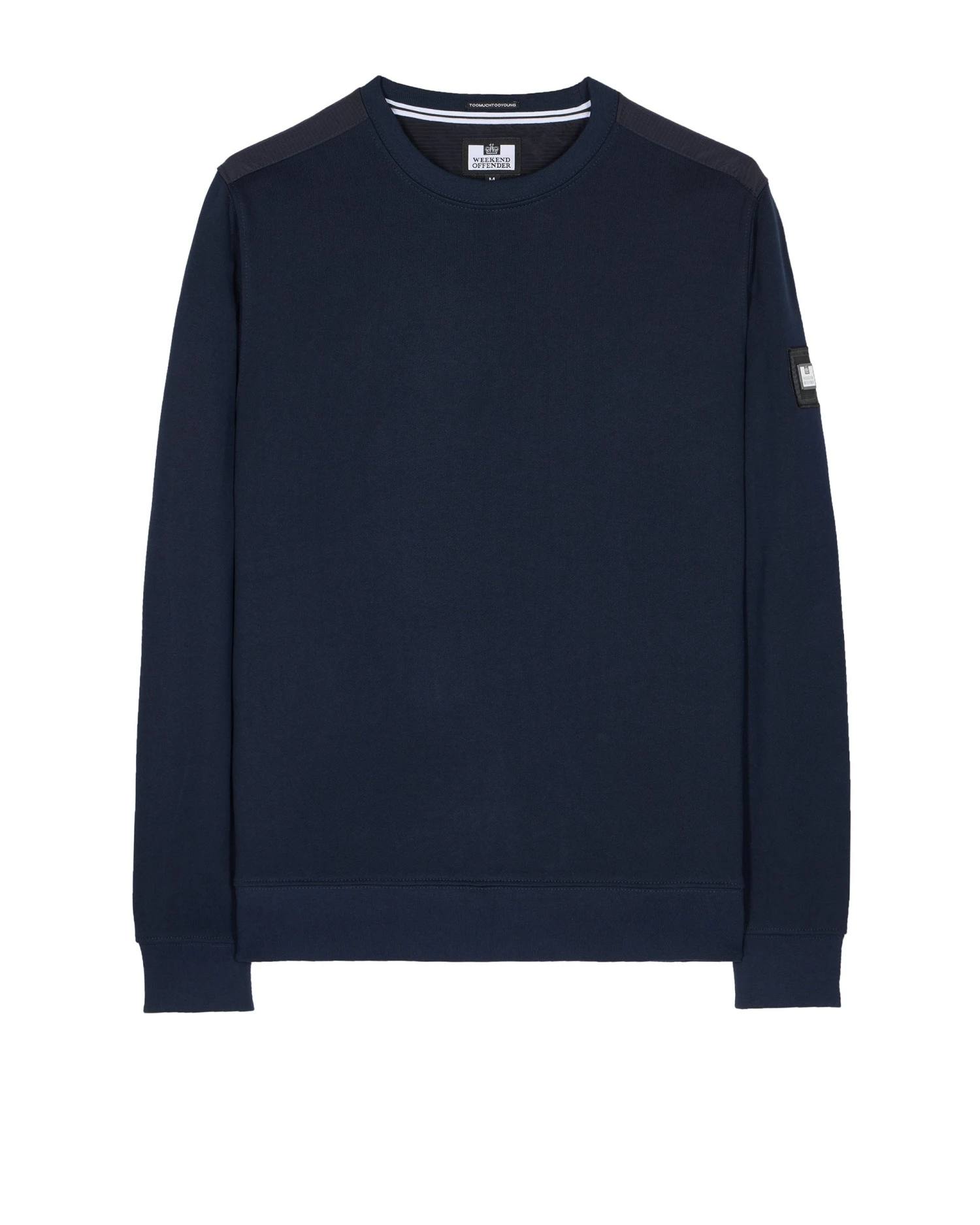 Weekend Offender F Bomb Sweatshirt Navy - Plus Size 1 Weekend Offender F Bomb Sweatshirt Navy - Plus Size