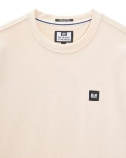 Weekend Offender Ferrer Sweatshirt Alabaster -Warm Knit Wear Sales SWSS2402 FERRER ALABASTER 11408
