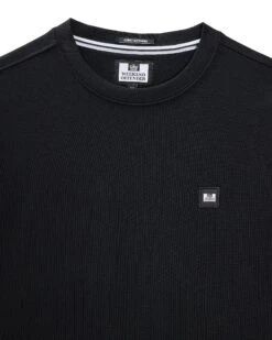 Weekend Offender Ferrer Sweatshirt Black -Warm Knit Wear Sales SWSS2402 FERRER BLACK 11345