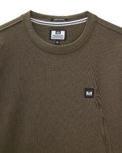 Weekend Offender Ferrer Sweatshirt Castle Green -Warm Knit Wear Sales SWSS2402 FERRER CASTLE GREEN 11355