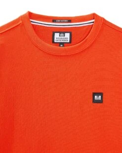Weekend Offender Ferrer Sweatshirt Pure Orange -Warm Knit Wear Sales SWSS2402 FERRER PURE ORANGE 11393