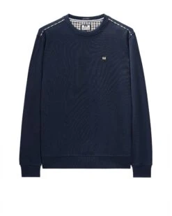 Weekend Offender Vega Sweatshirt Navy - Plus Size