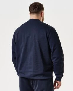 Weekend Offender Vega Sweatshirt Navy - Plus Size -Warm Knit Wear Sales SWSS2404X VEGA NAVY 8053 PLUS