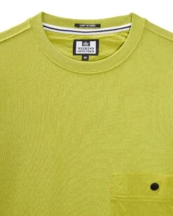 Weekend Offender Sirenko Pocket Sweatshirt Limeish Green -Warm Knit Wear Sales SWSS2410 SIRENKO LIMEISH 11337