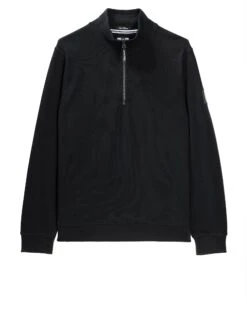 Weekend Offender Kraviz Quarter Zip Sweatshirt Black