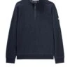 Weekend Offender Kraviz Quarter Zip Sweatshirt Navy