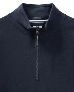 Weekend Offender Kraviz Quarter Zip Sweatshirt Navy -Warm Knit Wear Sales SWSS2411 KRAVIZ NAVY 11602