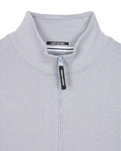 Weekend Offender Kraviz Quarter Zip Sweatshirt Smokey Grey -Warm Knit Wear Sales SWSS2411 KRAVIZ SMOKEY 0109
