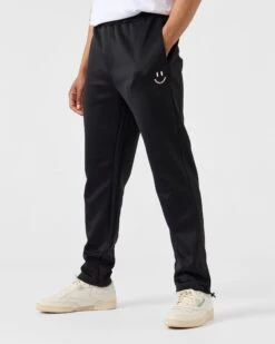 Weekend Offender Ramirez Track Pants Black -Warm Knit Wear Sales TBSS2302 RAMIREZ TRACK PANT BLACK 5127