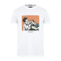 Weekend Offender Morrie Graphic T-Shirt White