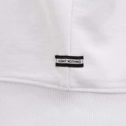 Weekend Offender Wire Graphic Sweatshirt White -Warm Knit Wear Sales THE WIRE SWEAT WHITE DETAIL 4