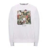 Weekend Offender Wire Graphic Sweatshirt White