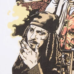 Weekend Offender True Romance Graphic Sweatshirt White -Warm Knit Wear Sales TRUE ROMANCE SWEAT WHITE DETAIL 5