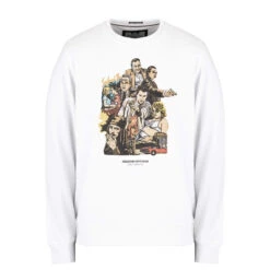Weekend Offender True Romance Graphic Sweatshirt White