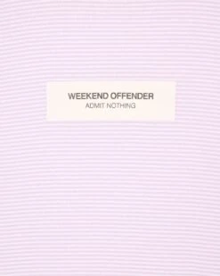 Weekend Offender Navarro Avenue T-Shirt Wisteria -Warm Knit Wear Sales TS SS23 07 NAVARRO AVE WISTERIA 1148