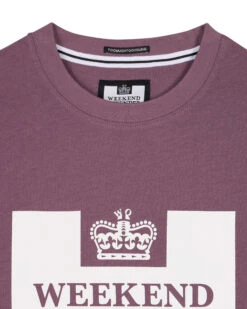 Weekend Offender Prison Classic T-Shirt Dark Grape - Plus Size -Warm Knit Wear Sales TSAW22 04 PRISON TEE DARK GRAPE 0599 00196829 e95f 4101 b432 25f817274d4c