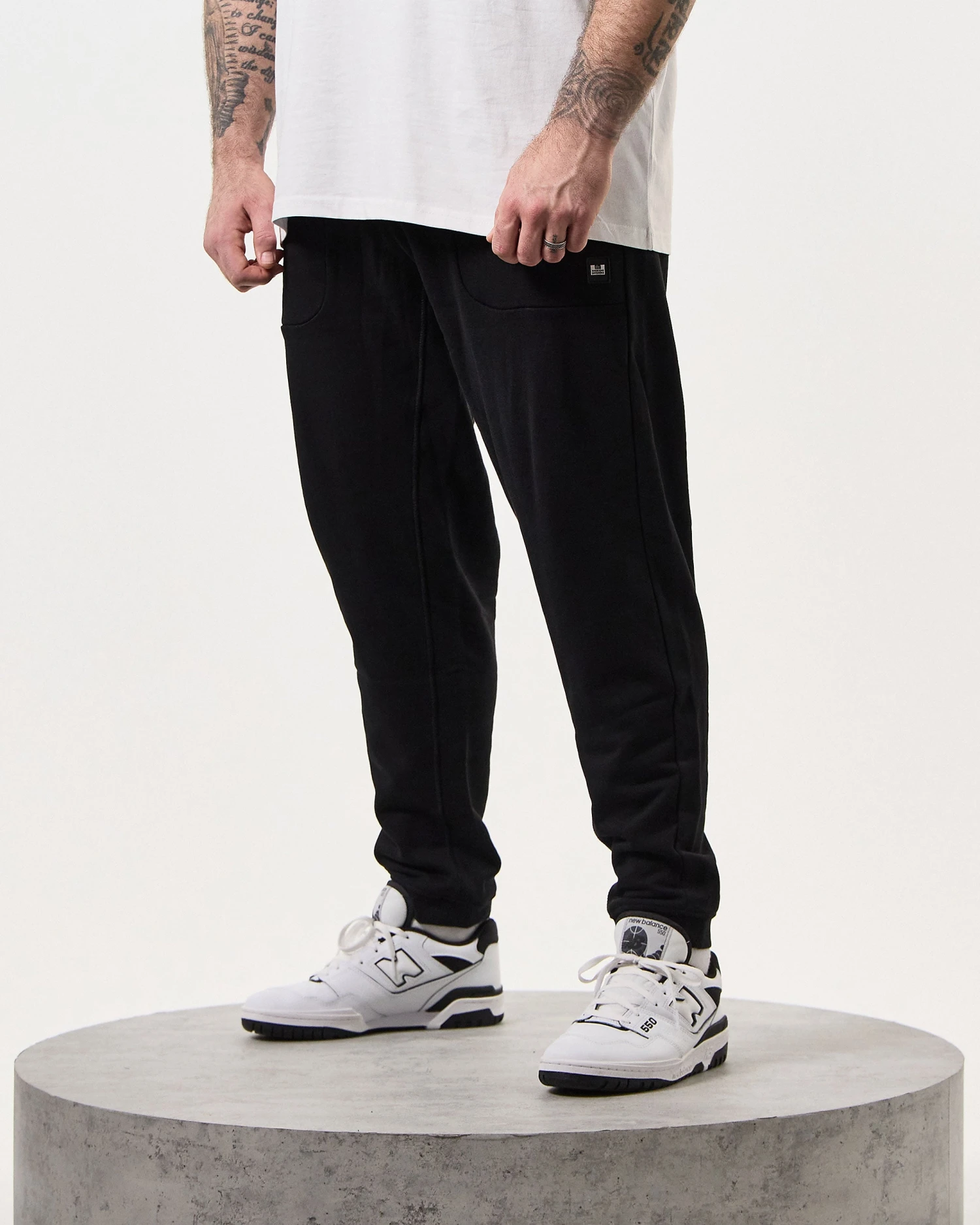 Weekend Offender Rebolledo Jogger Pants Black - Plus Size 3 Weekend Offender Rebolledo Jogger Pants Black - Plus Size - Image 3