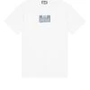 Weekend Offender Dygas T-Shirt White/Blue House Check