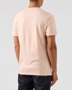Weekend Offender Dygas T-Shirt Peachy/House Check -Warm Knit Wear Sales TSAW2303 DYGAS PEACHY 0065