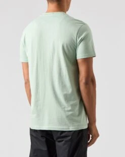 Weekend Offender Lens Mesh Pocket T-Shirt Mint Tea Green -Warm Knit Wear Sales TSAW2311 LENS MINT TEA 0695 MODEL