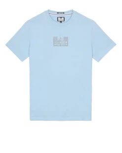Weekend Offender Dygas T-Shirt Winter Sky/Blue House Check