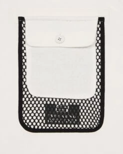 Weekend Offender Lens Mesh Pocket T-Shirt Winter White -Warm Knit Wear Sales TSAW311 LENS WINTER WHITE 0934