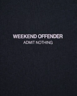 Weekend Offender Millergrove T-Shirt Navy/Periwinkle -Warm Knit Wear Sales TSS2402 MILLERGROVE NAVY PERIWINKLE 3431