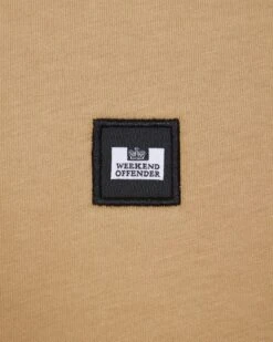 Weekend Offender Manuel T-Shirt Cognac Brown -Warm Knit Wear Sales TSS2405 MANUEL COGNAC 0512