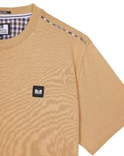 Weekend Offender Manuel T-Shirt Cognac Brown -Warm Knit Wear Sales TSS2405 MANUEL COGNAC 0513