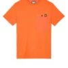 Weekend Offender Tabiti Pocket T-Shirt Orange Fizz