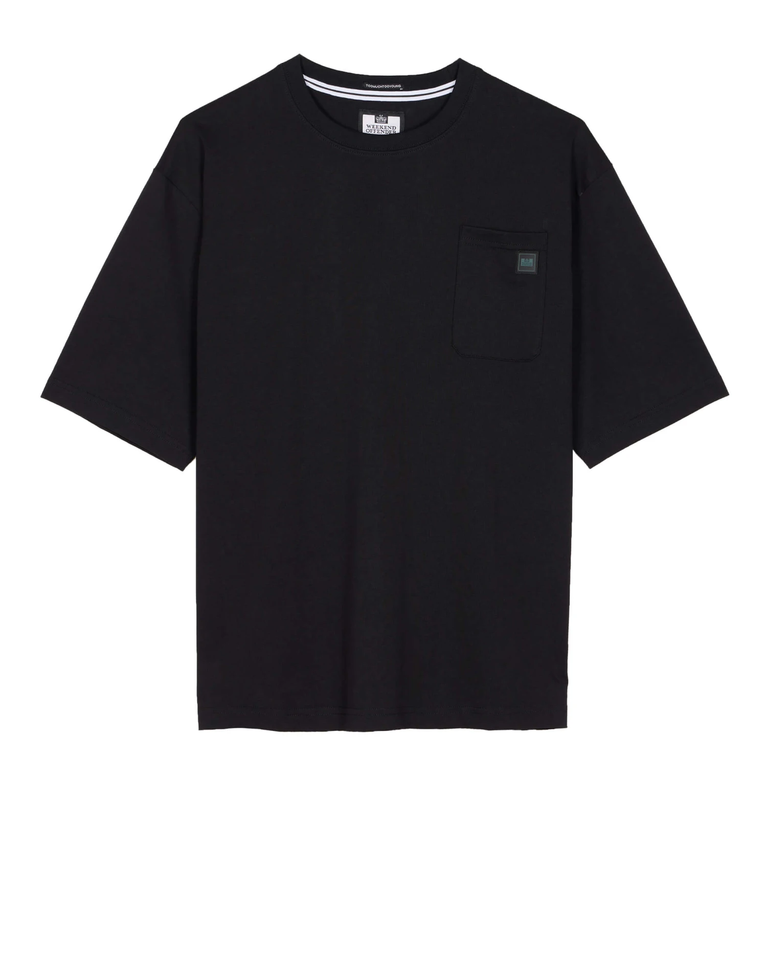 Weekend Offender Fury Oversized T-Shirt Black 1 Weekend Offender Fury Oversized T-Shirt Black