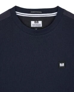 Weekend Offender Garcia T-Shirt Navy -Warm Knit Wear Sales TSSS23 13 GARCIA NAVY 1912