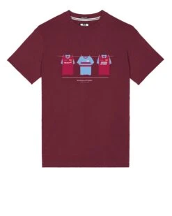 Weekend Offender Irons Shirts T-Shirt Claret