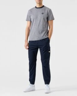 Weekend Offender Ortiz T-Shirt House Check -Warm Knit Wear Sales TSSS2308 ORTIZ HOUSE CHECK 5567 MODEL