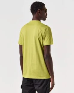 Weekend Offender Cannon Beach T-Shirt Limeish Green -Warm Knit Wear Sales TSSS2401 CANNON BEACH LIMEISH 6984