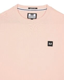 Weekend Offender Cannon Beach T-Shirt Nectar Pink -Warm Knit Wear Sales TSSS2401 CANNON BEACH NECTAR 3197