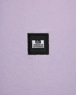 Weekend Offender Cannon Beach T-Shirt Periwinkle -Warm Knit Wear Sales TSSS2401 CANNON BEACH PERIWINKLE 3296