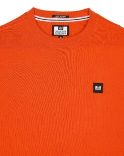 Weekend Offender Cannon Beach T-Shirt Pure Orange -Warm Knit Wear Sales TSSS2401 CANNON BEACH PURE ORANGE 3190