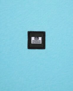 Weekend Offender Cannon Beach T-Shirt Saltwater Blue -Warm Knit Wear Sales TSSS2401 CANNON BEACH SALTWATER 3274