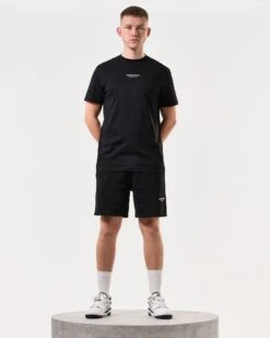 Weekend Offender Mytros Shorts Black/Alabaster -Warm Knit Wear Sales TSSS2402 MILLERGROVE BLACK 5968 MODEL c9dd43e2 f2db 4a0d b7e9 d1c9971676bc