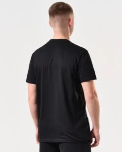 Weekend Offender Millergrove T-Shirt Black/Alabaster -Warm Knit Wear Sales TSSS2402 MILLERGROVE BLACK 5971 MODEL