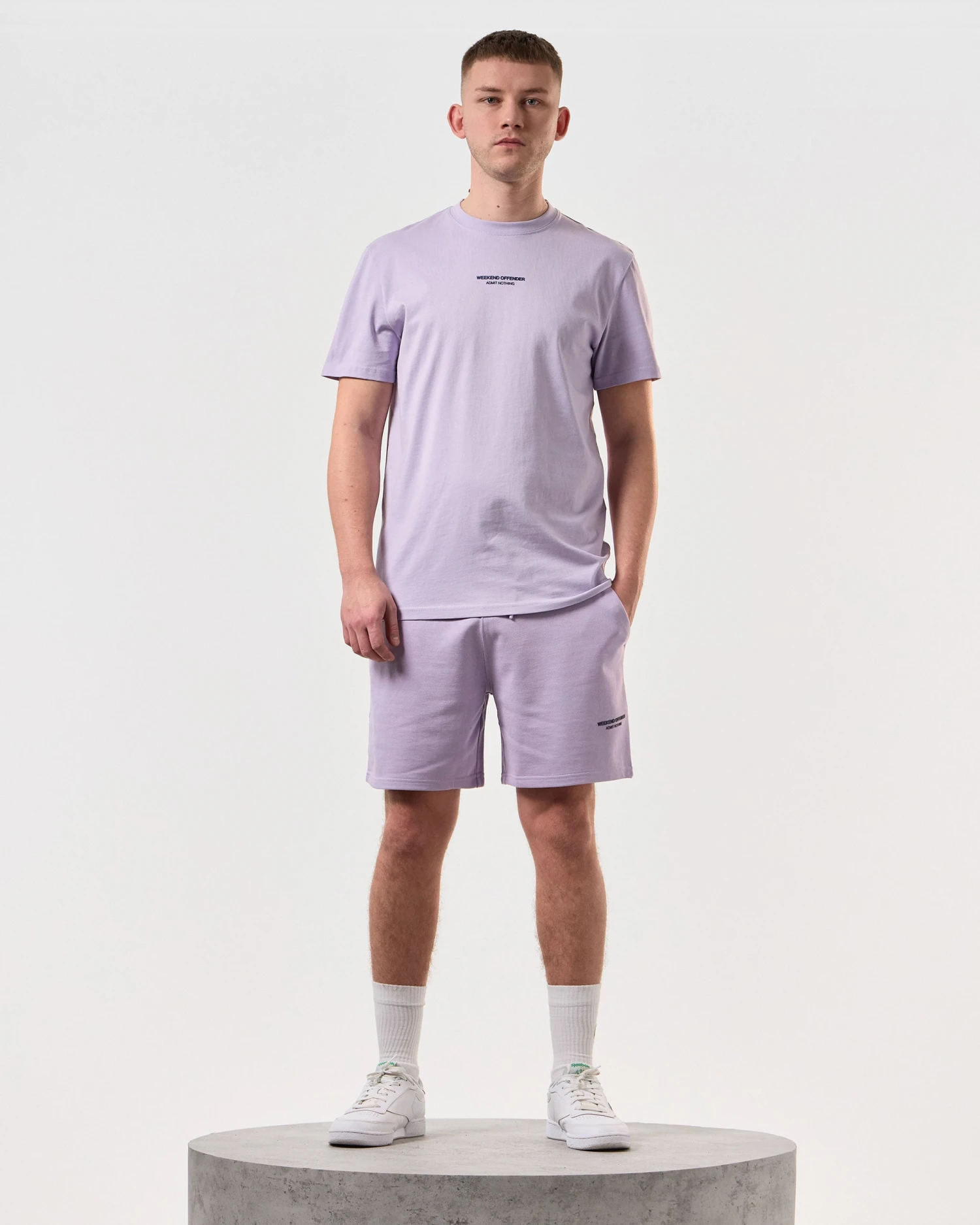 Weekend Offender Mytros Shorts Periwinkle/Bright Navy 2 Weekend Offender Mytros Shorts Periwinkle/Bright Navy - Image 2