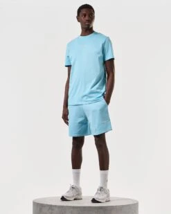 Weekend Offender Millergrove T-Shirt Saltwater Blue/White -Warm Knit Wear Sales TSSS2402 MILLERGROVE SALTWATER 6617