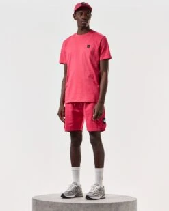 Weekend Offender Garcia T-Shirt Anthurium Pink -Warm Knit Wear Sales TSSS2403 GARCIA ANTHURIUM 6524
